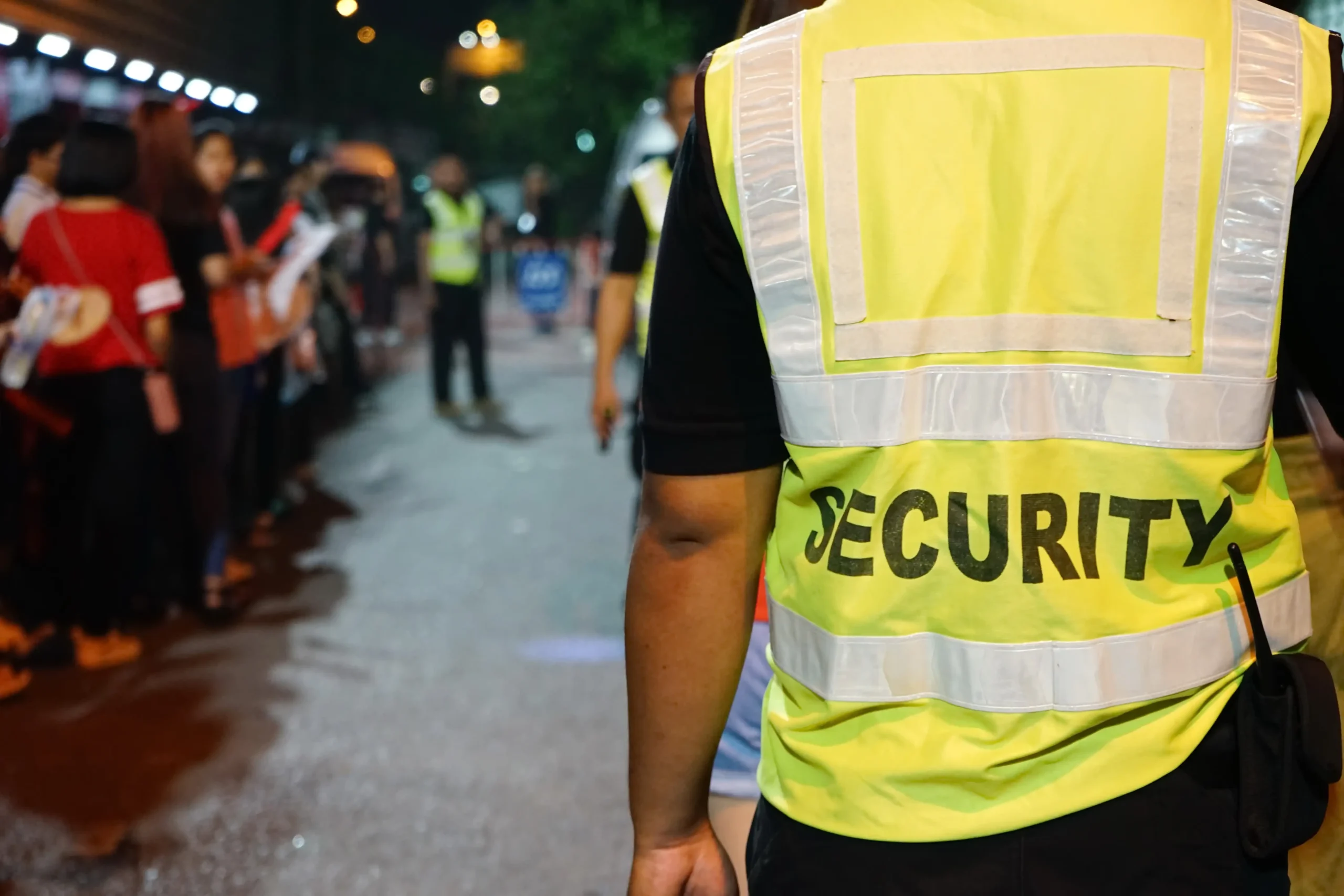 Security Guard at an event